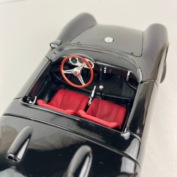 Maisto 1955 Porche 550A Spyder Die Cast Convertible In Black - Picture 6 of 8